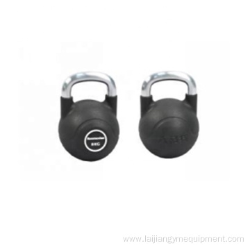 Wholesale gym pu coated kettlebell handle cast iron